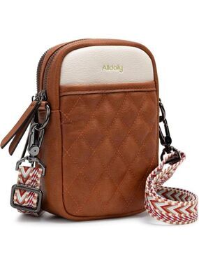 Small Crossbody Bag for Women Vegan Leather Purse Phone Wallet Card Slots